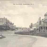 Postcard: Boulevard, Weehawken, NJ