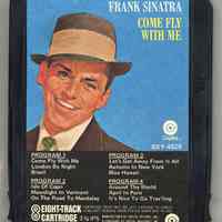 Eight-Track Cartridge, Frank Sinatra : "Come Fly With Me." Capitol. 8XY 4528.Stereo.