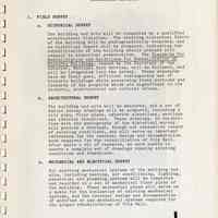         pg 3: A. Consulting Services; Field Survey
   