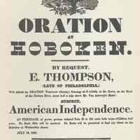 Printed photo illustration: 1829 handbill captioned "One of Colonel John Steven