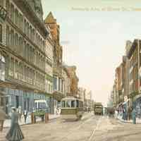 Postcard: Newark Ave., Jersey City, NJ