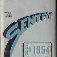 Yearbook: The 1954 Sentry. Assembled by the Senior Class. Stevens Hoboken Academy, Hoboken, New Jersey.