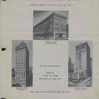 Advertising flier of property sales.