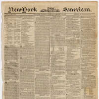          Newspaper: John Stevens letter, Hoboken, to N.Y. Legislature; New-York American, Vol. II, No. 609, Feb. 26, 1822. picture number 7
   