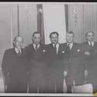 B&W photo of C.B. Snyder Realty Company employees.