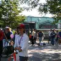 Digital color image of the 2004 Hoboken Pet Parade, along the Hoboken Waterfront, Sunday, September 26, 2004.