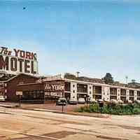 Postcard: North Bergen, NJ, The York Motel