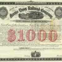          bond certificate portion at top, cropped edges
   