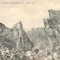 Postcard: Weehawken, NJ, Flat Rock