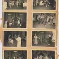          leaf 13 front: 8 photos, Spring or Swing Song, May 1950
   