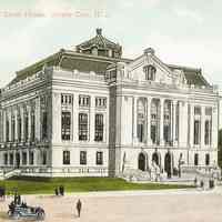 Postcard: Court House, Jersey City, NJ