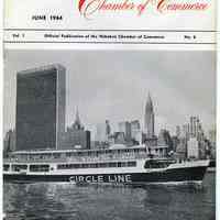 Newsletter: Voice. Vol. 1, No. 6. June 1964. Hoboken Chamber of Commerce.