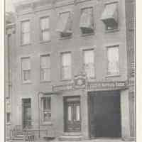 Printed B+W photograph of Philipp Muller, Bottler; George Ehret