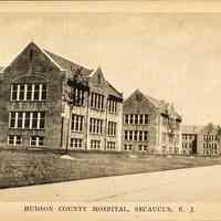 Postcard: Hudson County Hospital, Secaucus, NJ