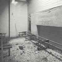 Digital image of B+W photo of former Maxwell House Coffee plant interior, Process Building, 2nd floor, Hoboken, 2003.