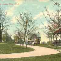 Postcard: Bayside Park, Jersey City, NJ