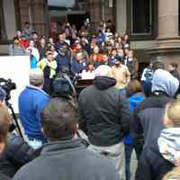          Imag0193 outside front of Hoboken City Hall; press conference
   