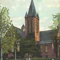 Postcard: 5th St. Reformed Church, Bayonne, NJ