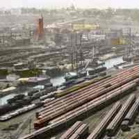          detail upper left: long slip + train yard
   