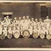 Digital image of photo of the Hoboken Playgrounds Field Band, Hoboken, May 30, 1935.