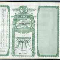          certificate no. 1: back
   