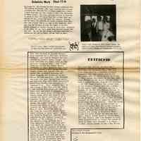 [Schubin family] A Genealogical History, Supplement/Newsletter. Rosh Hashana. 1986/5747.