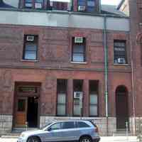          11: north facade, main entrance door in third section.
   