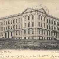 Postcard: Dickinson High School, Jersey City, NJ