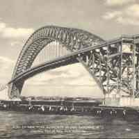 Postcard: Bayonne Bridge, Bayonne, NJ