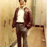 Digital scan of color photo of Bethlehem Steel Hoboken Shipyard, Hoboken, no date, circa 1970-1980.