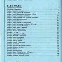          table of contents, Blue pg 2
   