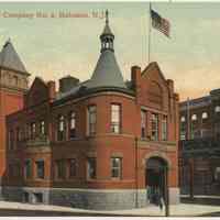 Postcard: Hook and Ladder Company No.2, Hoboken, N.J. No date, circa 1907-1914; unposted.
