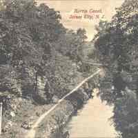 Postcard: Morris Canal, Jersey City, NJ