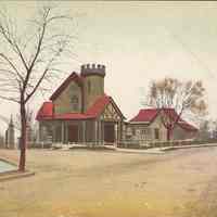 Postcard: Flower Hill Cemetery, North Bergen, NJ,