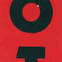 Political campaign literature "Vote" door hang tag issued on behalf of David Roberts in his campaign for Hoboken Mayor, 2001.