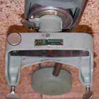          front of anchor with maker's plate
   