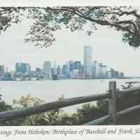 Gallagher Postcard: #36. View of Downtown Manhattan from Stevens Campus. Photo by Brian Gallagher.