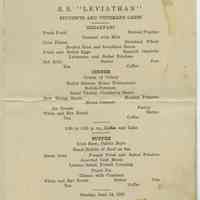          pg [3] S.S. Leviathan, Students and Veterans Cabin menu
   