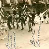 B+W photo of Maypole parade, Hoboken, June 2, 1923.