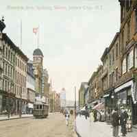 Postcard: Newark Ave., Jersey City, NJ