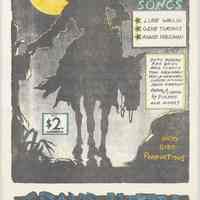 Poster: Lonesome Cowboy Songs. Grand Hotel, 3rd & Hudson Street, Hoboken, N.J. May 1, 1976.