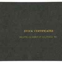          cover of bound volume
   