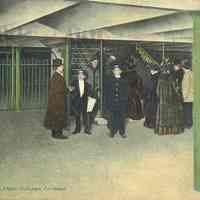 Postcard: Railroad, Hoboken, NJ