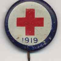 Button: [American Red Cross], 1919.