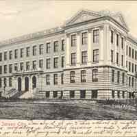 Postcard: Dickinson High School, Jersey City, NJ