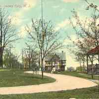 Postcard: Bayside Park, Jersey City, NJ