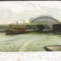 Postcard: Pennsylvania RR, Jersey City, NJ