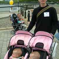 Digital color print of the 2006 Hoboken Baby Parade taken by Hartshorn Photography, May 15, 2006.