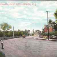 Postcard: Boulevard, Weehawken, NJ