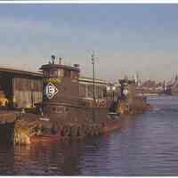 Postcard: [Erie Lackawanna Tugs. Docked at EL